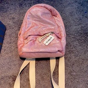 Kidpick Pink Sparkle Star Mini Backpack